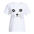 Feitong Women T Shirt Girls 3D Print Animal Summer Short Sleeve T-Shirts Top Women Clothing Tee Camiseta Femininas Plus Size