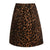 Feitong Women Skirts Casual Retro Low Waist Leopard Printing Evening Party Short Skirt Party Casual Skirts Femme Faldas Mujer