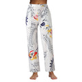 Women Casual Loose Trousers Baggy Boho Loose Printed Wide-leg Pants Cargo Pants Women Pantalon Femme Pantalones Mujer