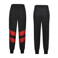 Feitong Women Pants Striped Patchwork Casual Sports Elastic Waistt Pants Comfortable Streetwear Female Trousers Femme Pantalons