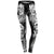 Feitong Digital Skull Printing Fitness Running High-waist Tight Bottom Pants Women Trousers Pantalon Femme Spodnie Damskie