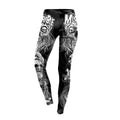 Feitong Digital Skull Printing Fitness Running High-waist Tight Bottom Pants Women Trousers Pantalon Femme Spodnie Damskie