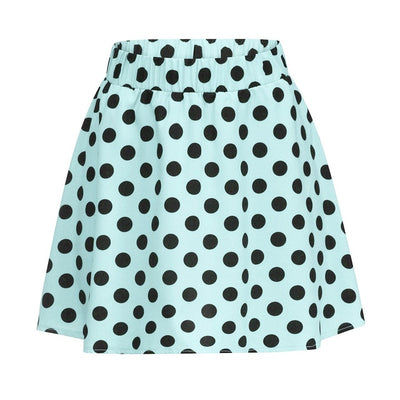 Feitong Fashion Party Cocktail Summer Women Skirts Dot Printed Skirt High Waist Midi Skirt Party Casual Skirts Summer Jupe Femme