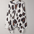 Women Tee Shirts Autumn Casual Leopard Printed Ladies Casual Long Sleeve T shirt Women Tops Pullover Loose Shirt Tops Mujer